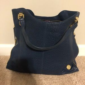 Navy Leather Vince Camuto